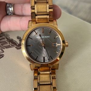 Burberry watch. The City Rose.
